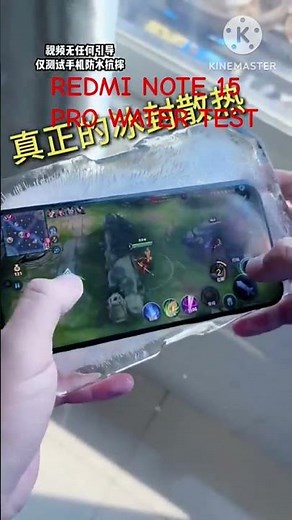 REDMI NOTE 15 PRO WATER TEST UNBOXING