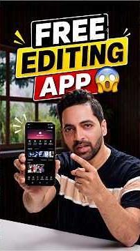 Free OP Video Editor App 🤯 #shorts