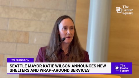 Seattle Mayor Katie Wilson announces new shelters and wrap-around services