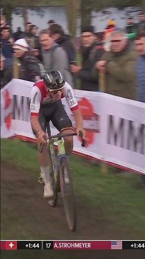 Twee op een rij voor Thibau Nys in de Wereldbeker! 🔥#Veldrijden #Flamanville #Wereldbeker