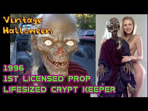 1996 Vintage Halloween Animatronic - Spirit Halloween - 1st Licensed Halloween Prop - Crypt Keeper