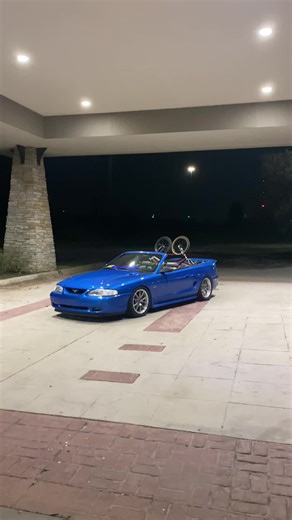 Lowered Mustang Tow Rig in Action