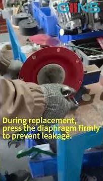 Video of replacement diaphragm