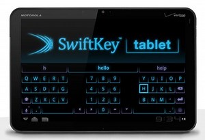 SwiftKey Tablet For Android 3.0 Honeycomb (Video)