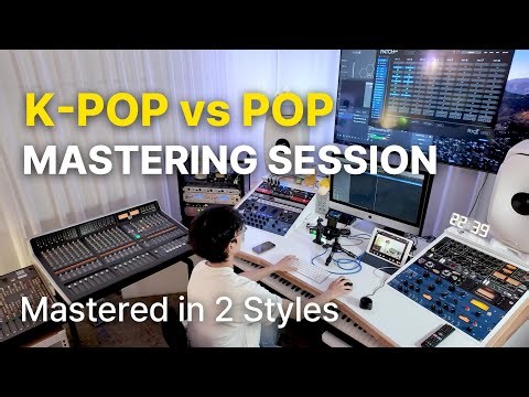 Mastering the Same Song in K-POP vs POP Style | Full Session