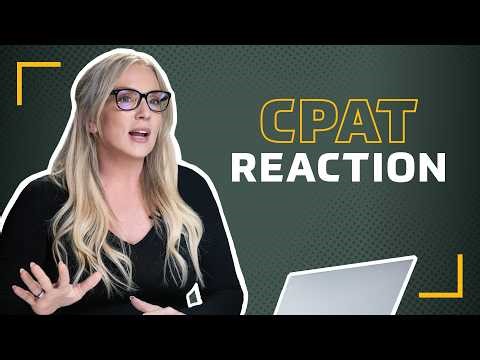 Proctor Reacts to Candidate's First CPAT Attempt