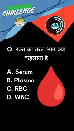 biology MCQ Challenge #gk #shortvideo #quiz #biography #shorts