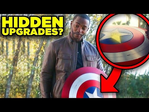 Captain America New Shield in Falcon Winter Soldier Explained!
