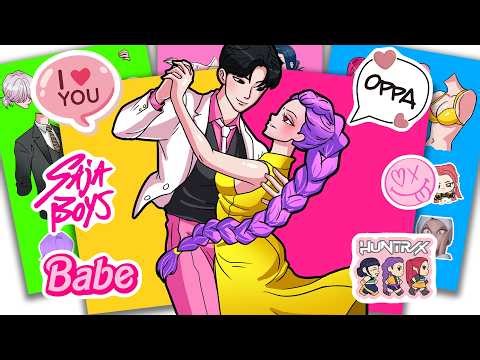 SWEET NIGHT: JINU TEACHES RUMI TO BALLROOM DANCE SO ROMANTICALLY - KDH | Sticker Book DIY