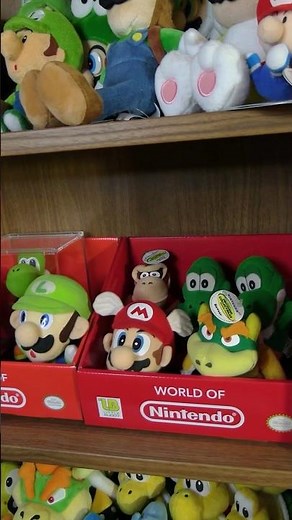 My Mario Plush Collection Wall!! | BizarreMarioPlush | #Mario #marioplush #nintendo #supermario
