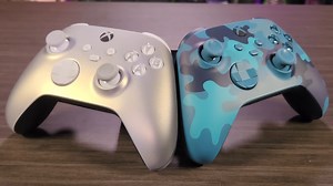 One is bright and clean, the other you can't even see! Though both are Limited Edition Xbox Controllers and can elevate your set up. Pick them up here: https://bit.ly/3VS0TLq | GameStop
