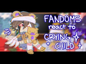 🐻⭐️ FANDOMS REACT TO CRYING CHILD/C.C (PART 2/8) ⭐️🐻 FNAF/AFTON FAMILY