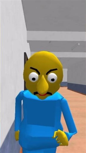 Baldy teacher jumpscare #spongeneighbor #roblox