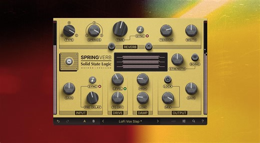 SSL SpringVerb: Vintage-style Spring Reverb with Modern Controls - gearnews.com