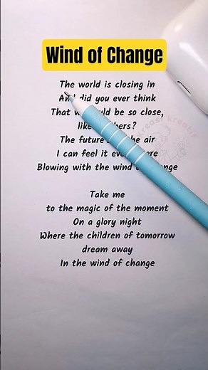 Scorpions – Wind of Change: The Song That Marked a Turning Point in History