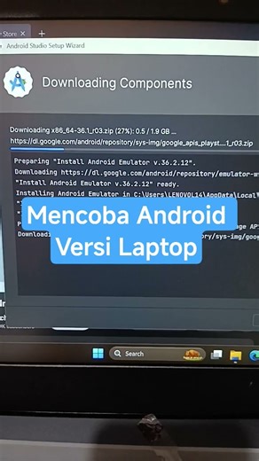 Install Android di Laptop
