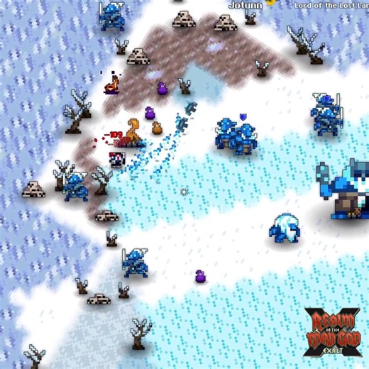 Realm of the Mad God on Instagram: "Realmers, Jotunn is invading the Realm this season. You’ll run into his allies across icy domains, and once the Realm pushes far enough, Jotunn himself appears in the Runic Tundra with a chance at new UT drops. Jump in and fight! #rotmg #gaming #gamers #trending"