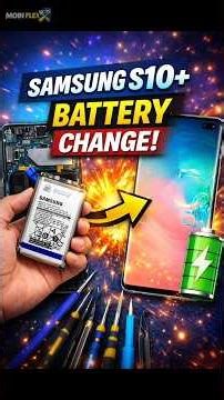 🔥Samsung S10+Battery Change🔧✨#shorts #samsungs10plus
