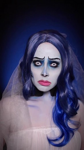Corpse Bride Halloween Makeup Tutorial
