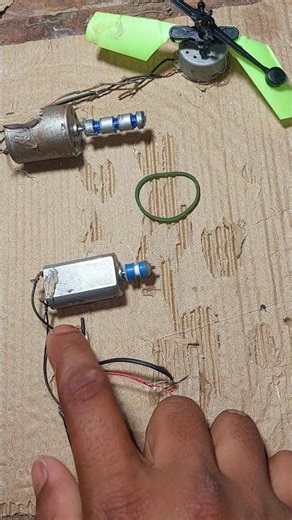 dc motor science project #automobile #viral #shorts