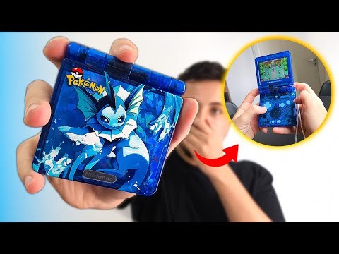 Esse Game Boy Advance SP de Pokémon é INCRÍVEL!