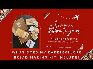 How to bake flatbread at home with my Bake2Explore bread making kit?