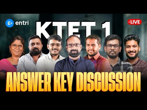 🔥KTET 1 Answer Key Analysis 🔥| Teaching Exams | Entri