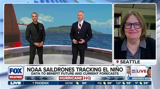 Inside NOAA's Saildrone mission tracking the super El Niño
