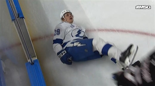 Jon Cooper is calling for a penalty box attendant to lose his job after Pontus Holmberg was injured tonight when he fell into an open door 🤕😬"I don't know who is working the penalty box over there, but I don't know if they should keep their job after what happened there. Like, leaving the door open. That could have hurt anyone on either team."