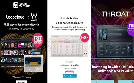 原价约$200！近期三款限时免费插件资讯汇总