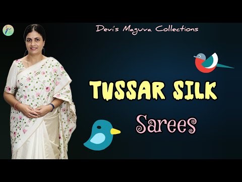 ✨Tussar silk sarees @ Devi's Maguva Collections||7396841375 #saree