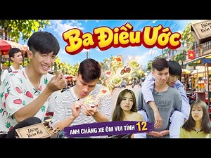 THREE WISHES | The Funny Motorbike Taxi Driver 12 | Funny Situations Gãy TV