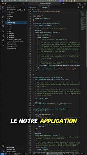 Comment créer sa première rapidement application mobile ? #flutter #code #tutorial