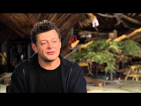 Dawn Of The Planet of the Apes: Andy Serkis "Caesar" Behind the Scenes Interview 1 of 2 | ScreenSlam