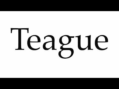 How to Pronounce Teague