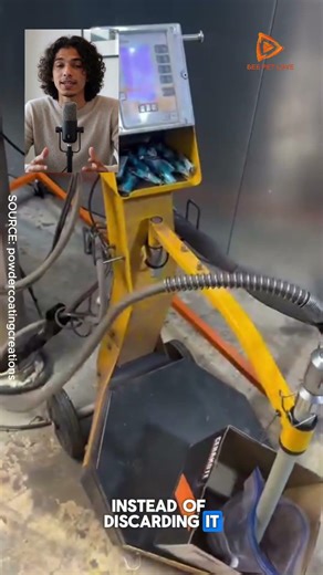 Reusing Powder Coat Dust… And the Result Blew Me Away