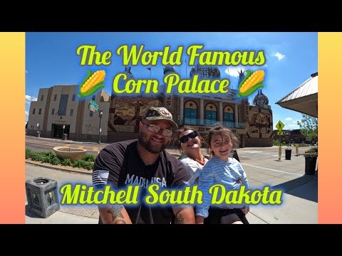 The World Famous Corn Palace in Mitchell, SD.