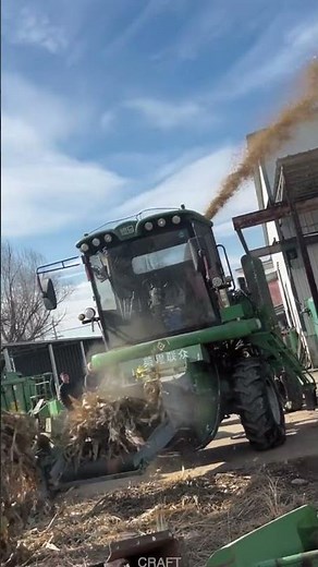 On-Site Straw Crushing! Super Satisfying Agricultural Process