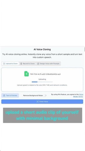 FREE AI TOOL FOR VOICE CLONING