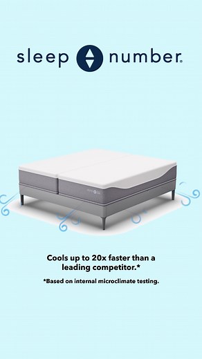 The future of cool, comfortable sleep is here. Available online and at Sleep Number stores now. | Sleep Number