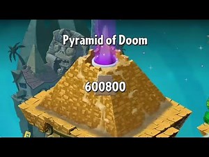 Level 600800 Impossible Level - Pyramid of Doom #pvz2