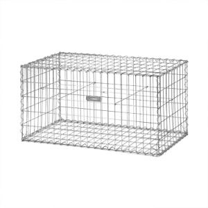 [Hot Item] Galvanized Square Welded Gabion Basket Stone Filled Cage for Gabion Fence Retaining Wall