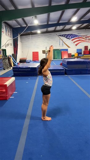 Last week we did some testing and this T-6 is excited about her progress! #gymnastics #explorepage #artisticgymnastics #splits #jumps | Peterson Pierre