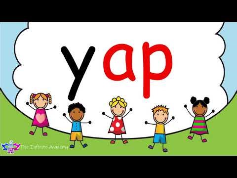 CVC ap blending | Word family -ap | Letter 'a' blending (ap) | CVC words | The Infinite Academy