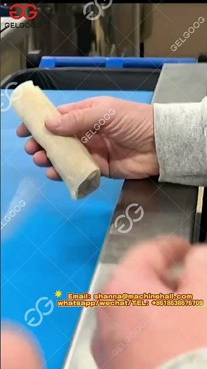 How to Do It? Spring Roll Production Line Automatic Rolling