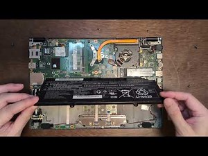 I replaced the built-in battery in my laptop.