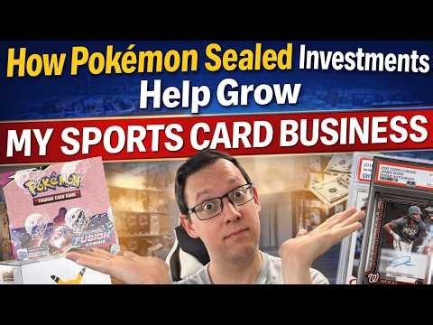 How Pokémon Sealed Investments Help Grow My Sports Card Business