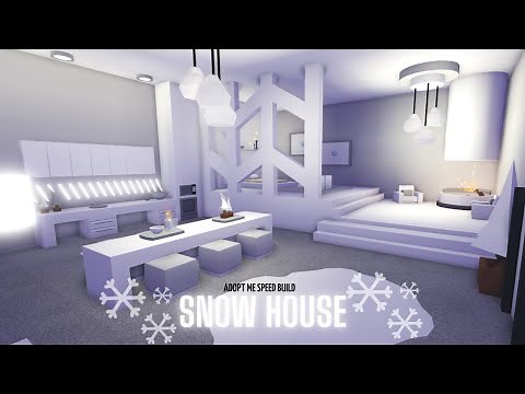 ❄️Aesthetic Treehouse Adopt Me|Speed Build|Roblox❄️