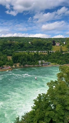 Switzerland's Majestic Rhine Falls