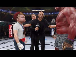 Hasbulla vs. Fire Hulk - EA Sports UFC 4 - Crazy UFC 👊🤪